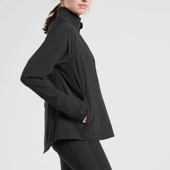 Athleta Run With It Jacket - Black - XL - Picture 2 of 6